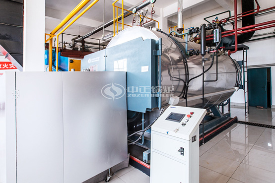 2噸WNS系列冷凝式燃氣蒸汽鍋爐項目