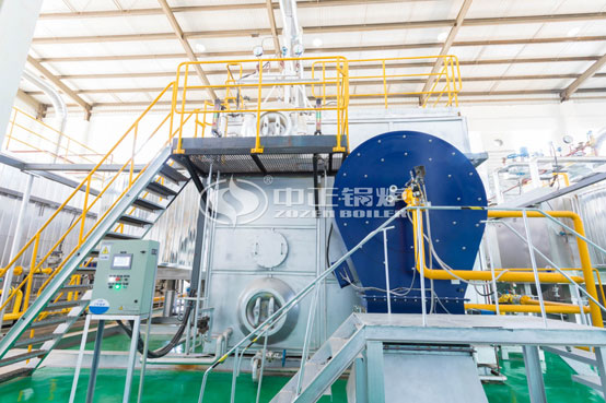 35噸SZS系列冷凝式燃?xì)膺^熱蒸汽鍋爐項目