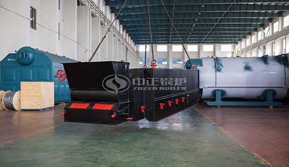 烏海時聯1200萬大卡YQL系列燃氣立式導熱油鍋爐項目