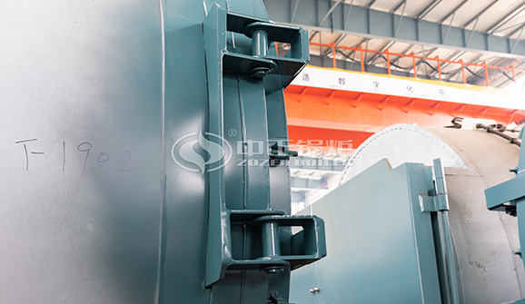 2噸WNS系列環保型三回程燃氣蒸汽鍋爐項目